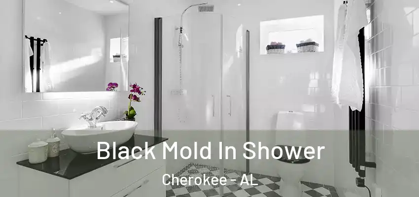 Black Mold In Shower Cherokee - AL