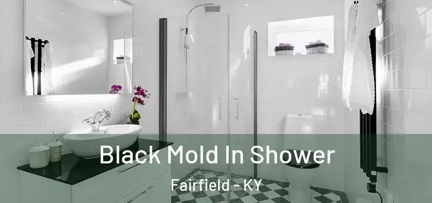 Black Mold In Shower Fairfield - KY