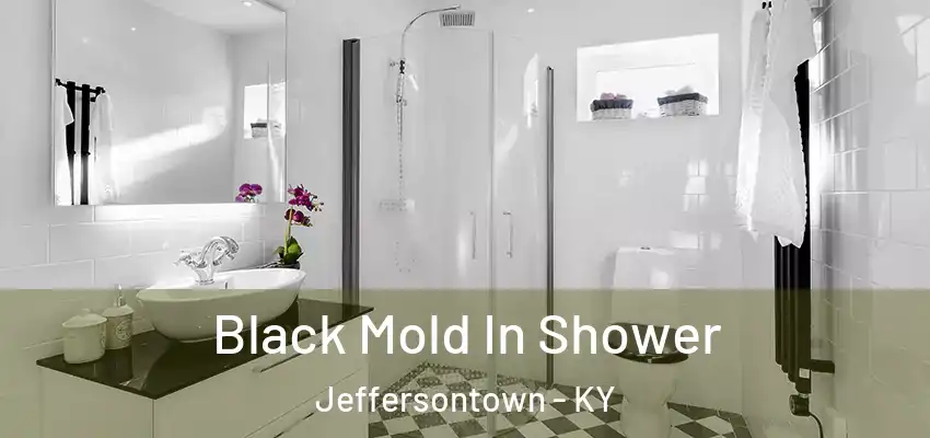 Black Mold In Shower Jeffersontown - KY