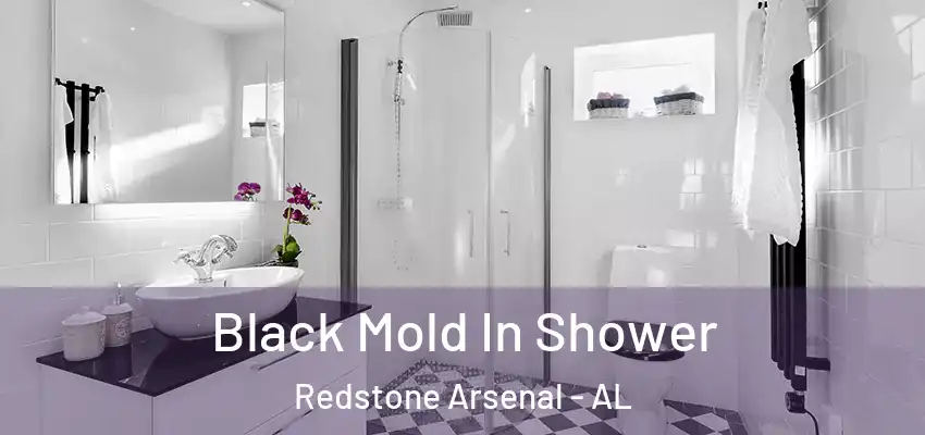 Black Mold In Shower Redstone Arsenal - AL
