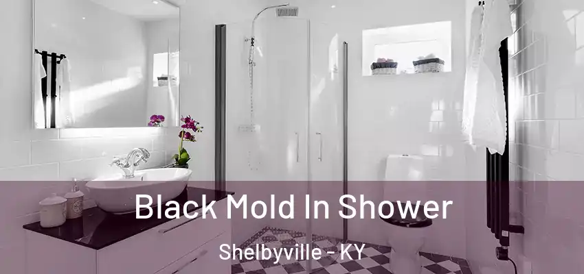  Black Mold In Shower Shelbyville - KY
